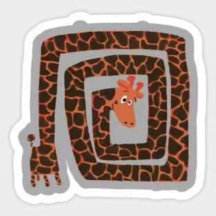 Giraffe Sticker